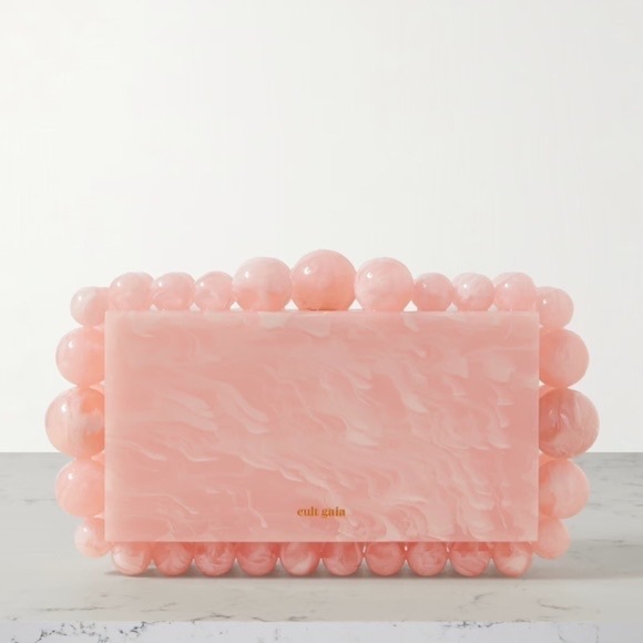 cult gaia Handbags - Cult Gaia Eos Acrylic Box Clutch
